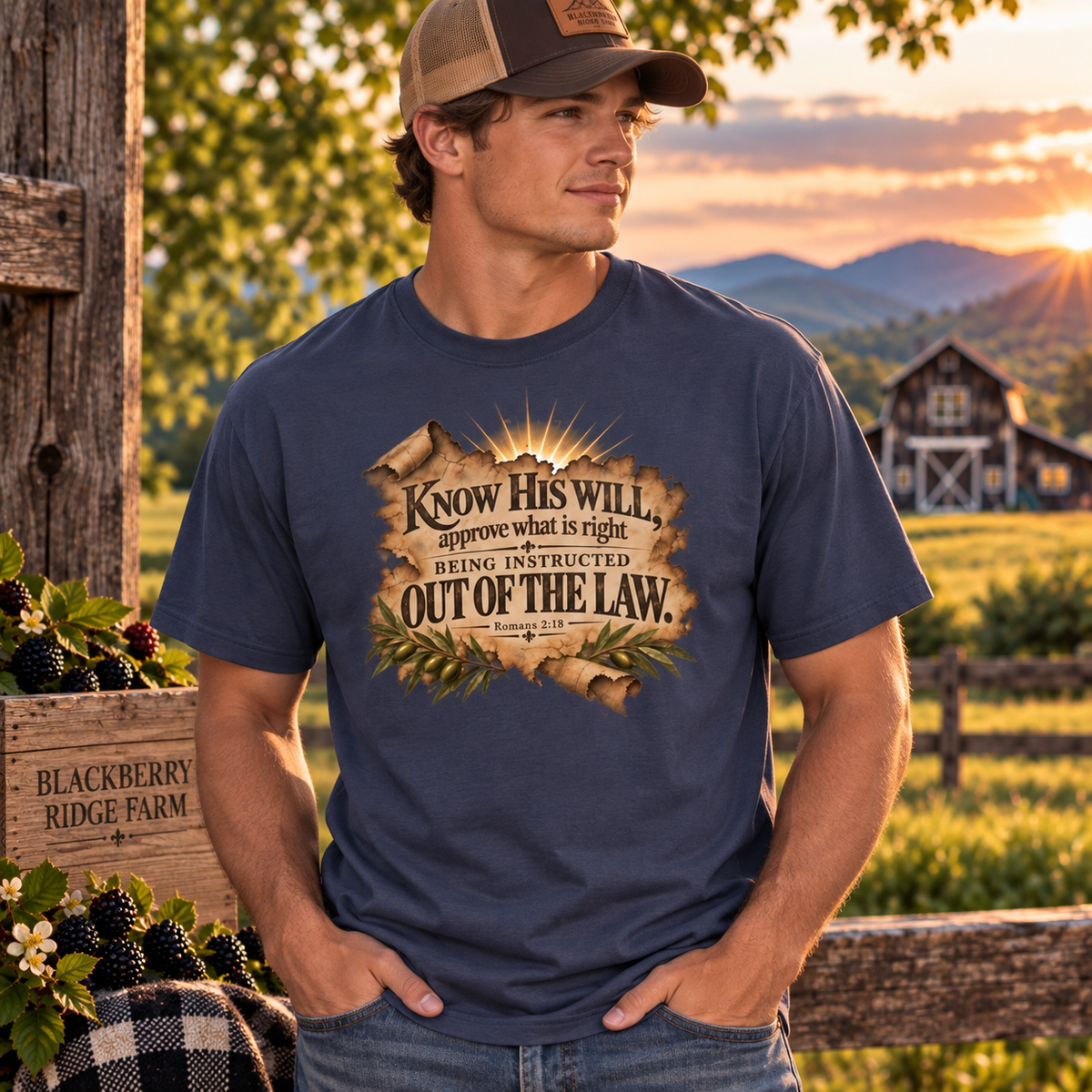 Know His Will - Rom 2:18 T-Shirt