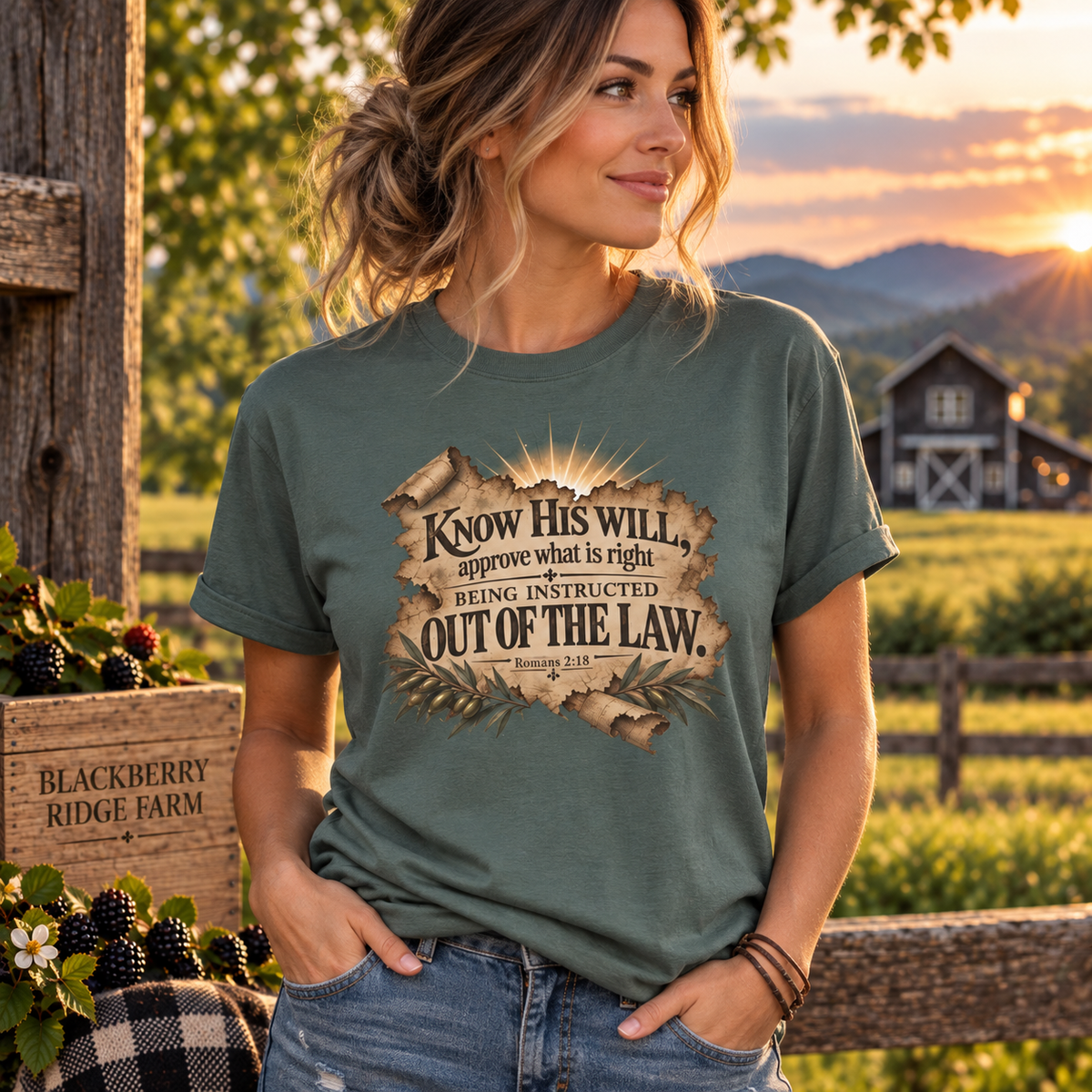 Know His Will - Rom 2:18  T-Shirt