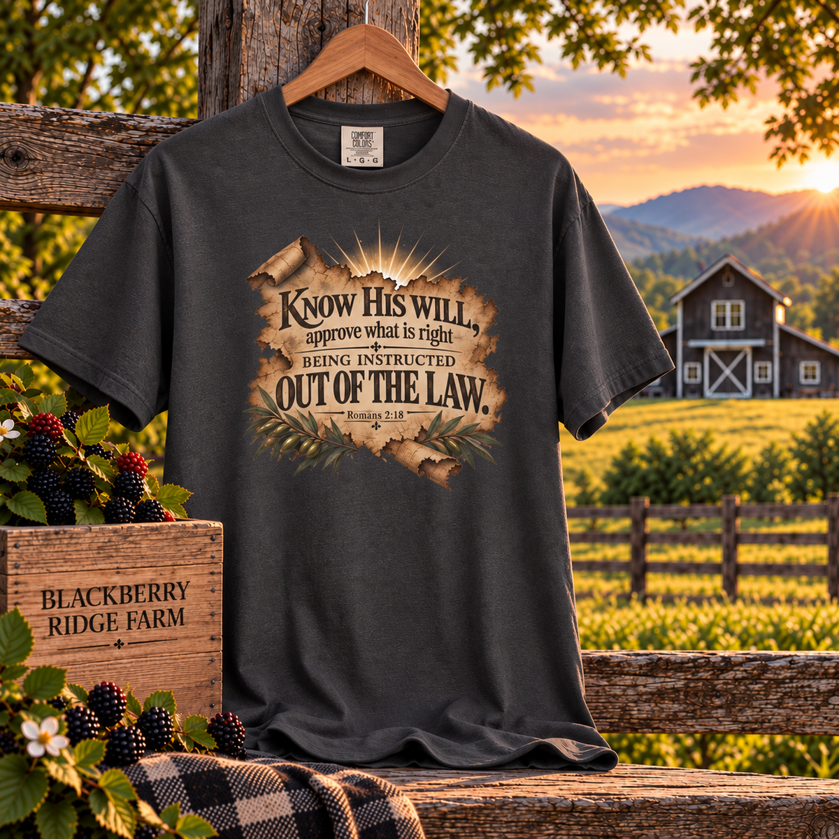 Know His Will - Rom 2:18  T-Shirt