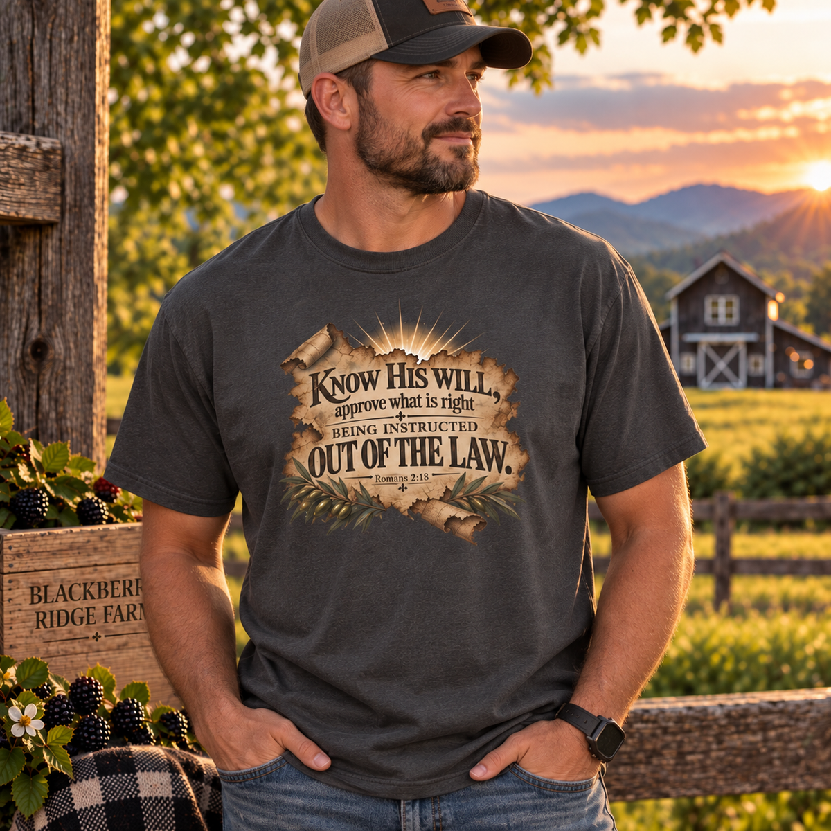 Know His Will - Rom 2:18  T-Shirt