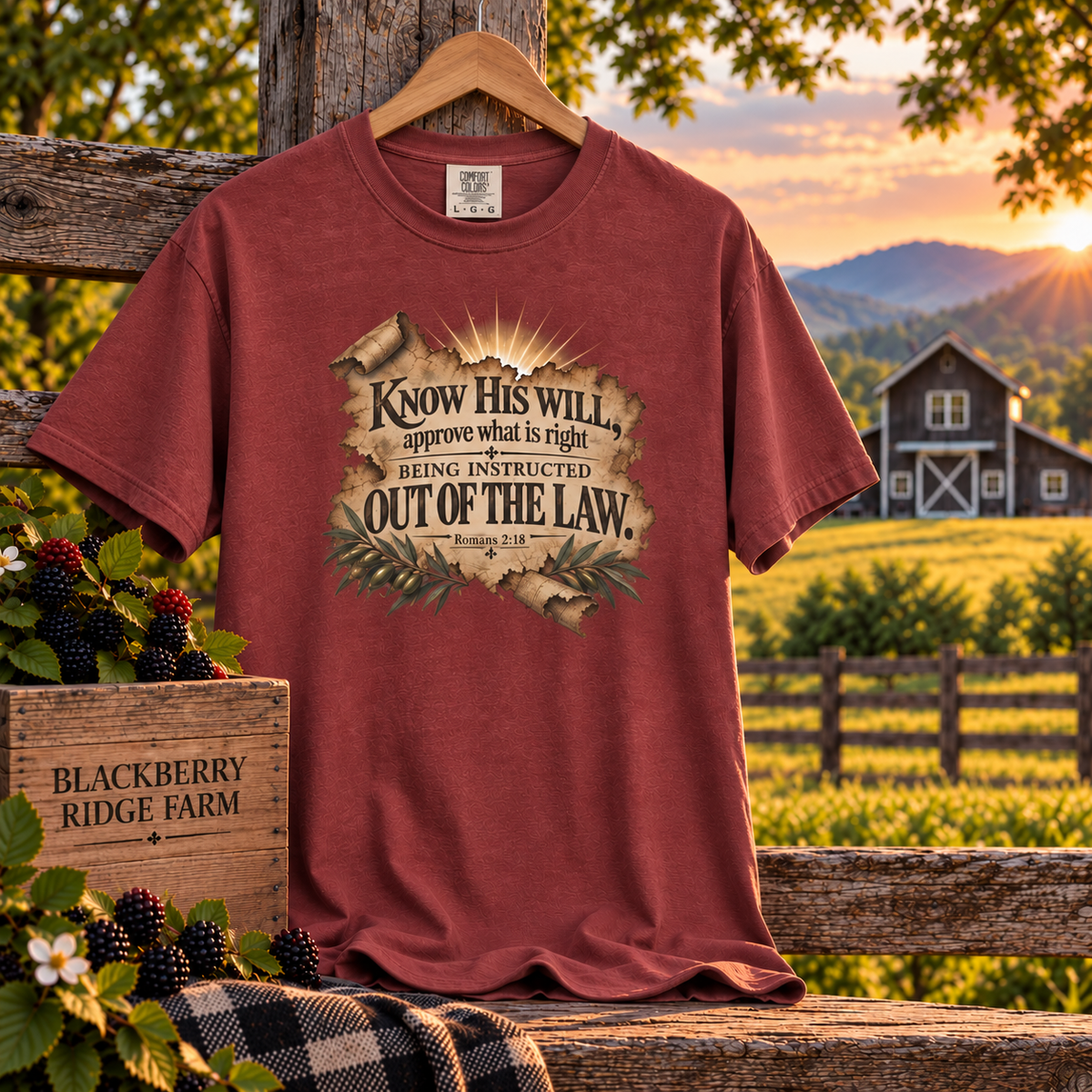 Know His Will - Rom 2:18  T-Shirt