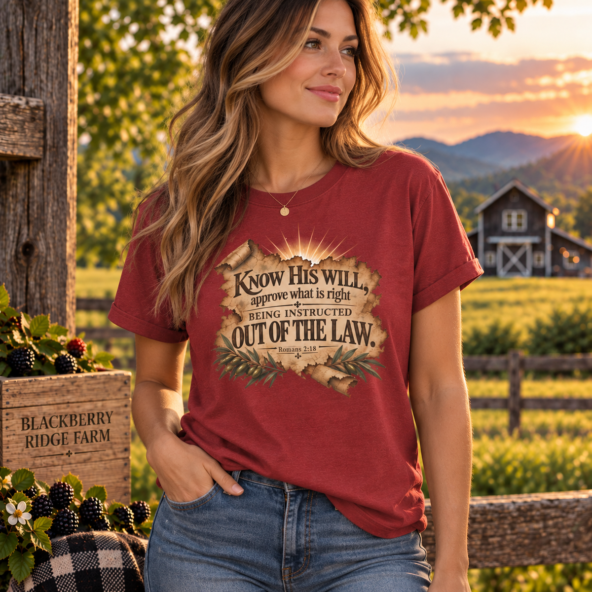 Know His Will - Rom 2:18  T-Shirt