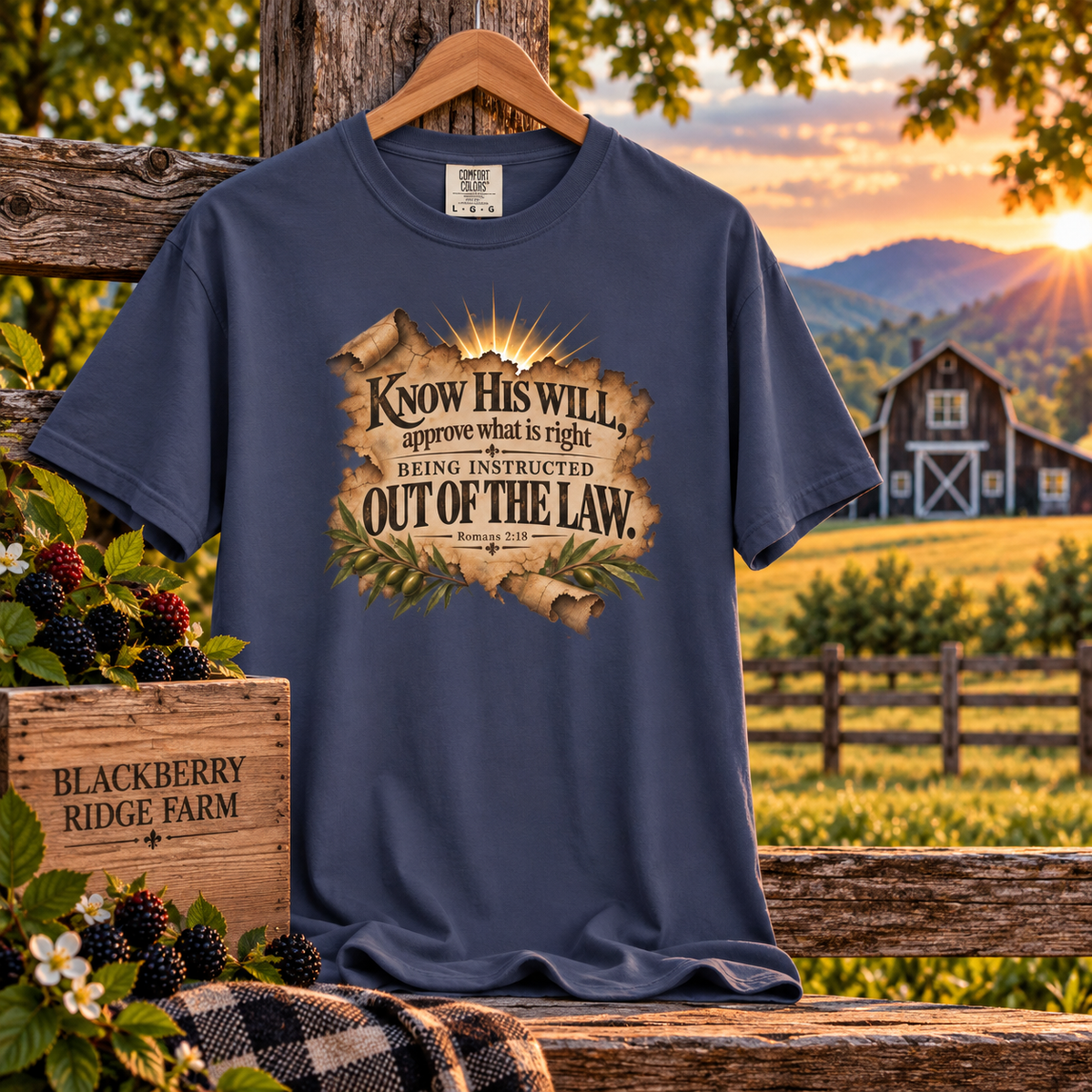 Know His Will - Rom 2:18  T-Shirt