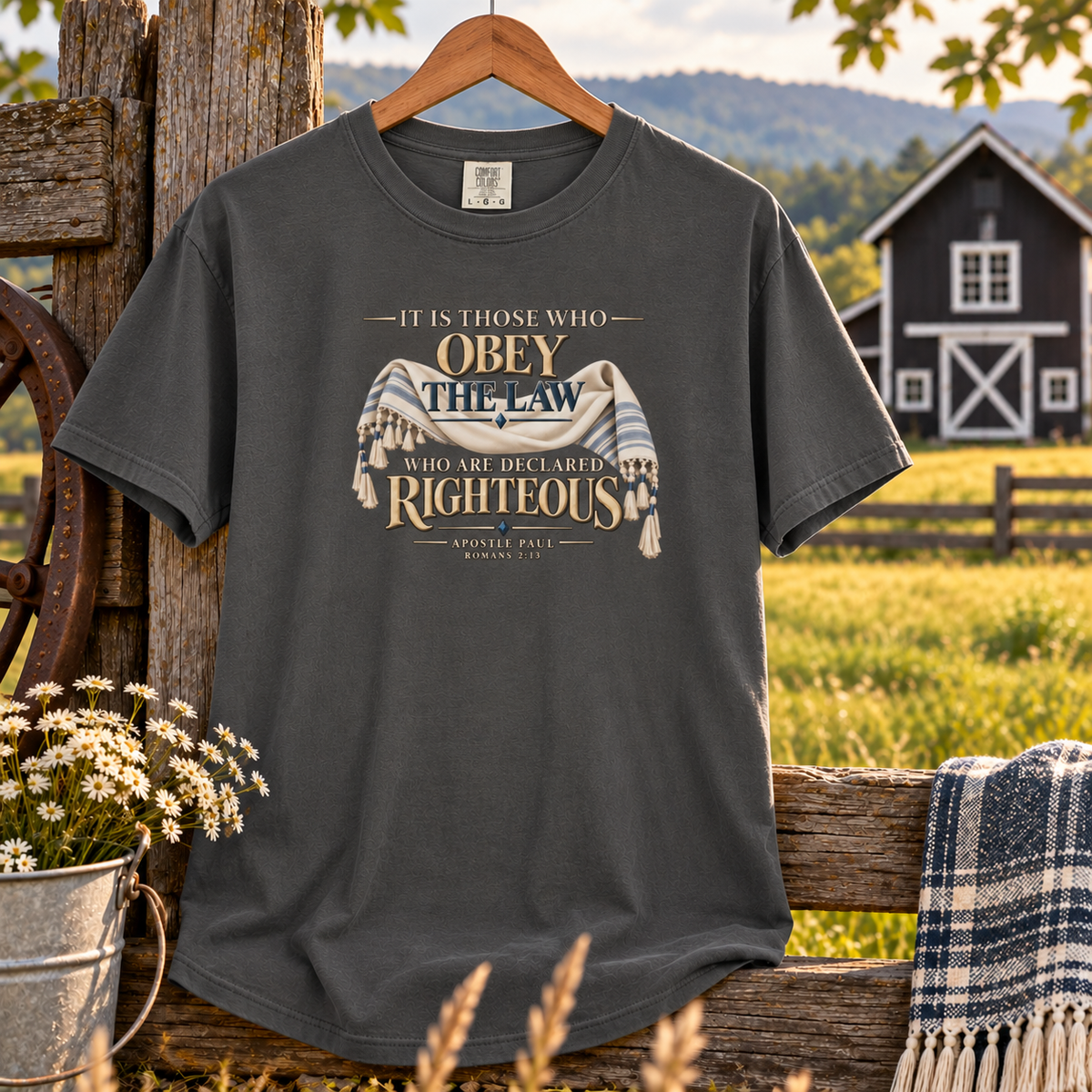 Obey the Law - Rom 2:13 T-Shirt
