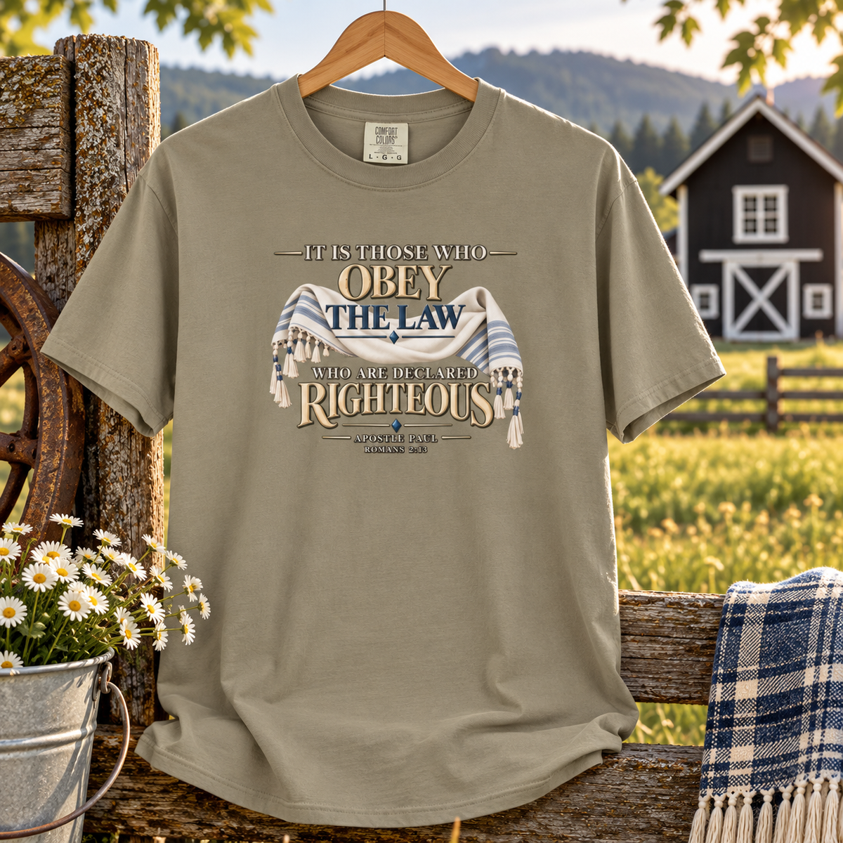 Obey the Law - Rom 2:13 T-Shirt