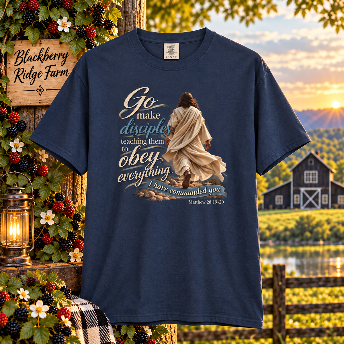 Go Make Disciples - Matt 28:19-20 T-Shirt