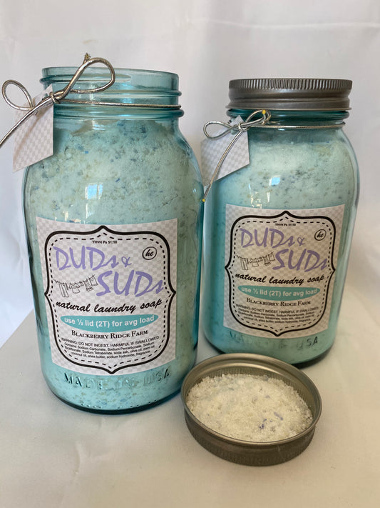 Duds & Suds All natural laundry detergent (CLEAN COTTON)