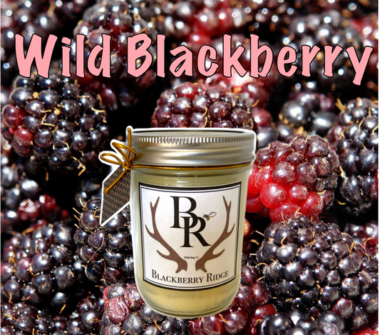 Beeswax Candle (Wild Blackberry)