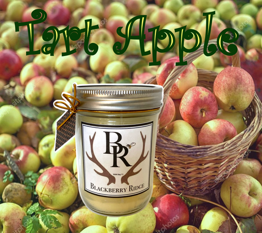 Beeswax Candle (Tart Apple)