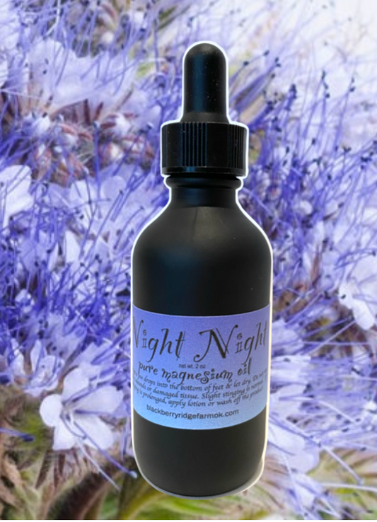 "DIM THE LIGHTS" Night Night Mg Oil (sold in gift set only)