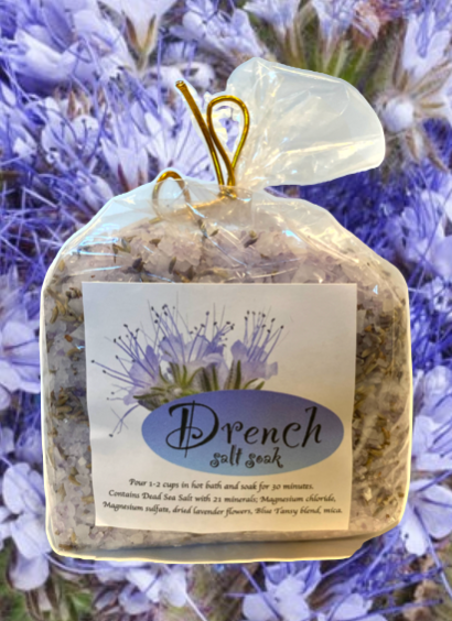 "DIM THE LIGHTS" Drench Salt Soak (sold in gift set only)