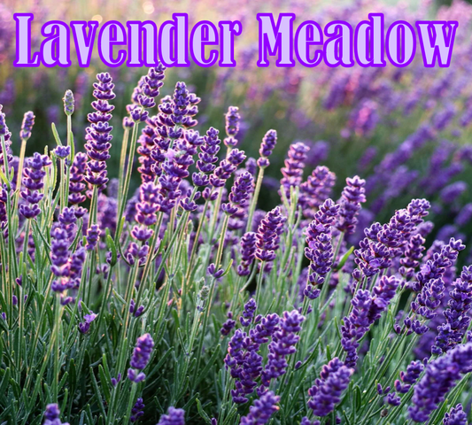Beeswax Candle (S) - "Lavender Meadow"