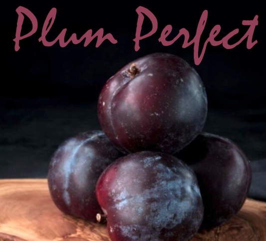 Beeswax Candle (A) - "Plum Perfect"