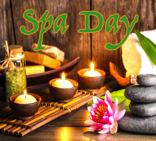 Beeswax Candle (A) - "Spa Day"