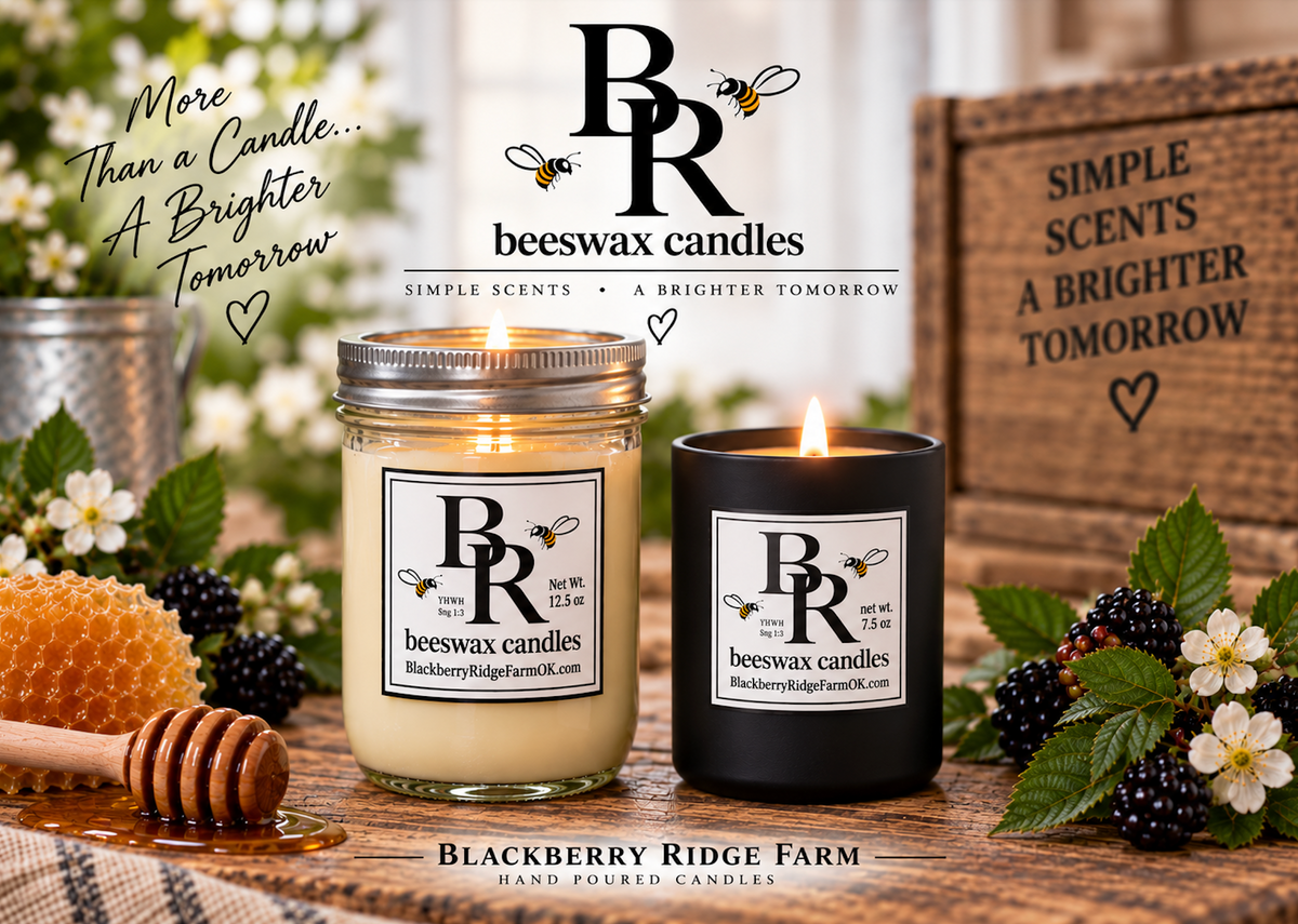 Cinnamon Stick Beeswax Candle